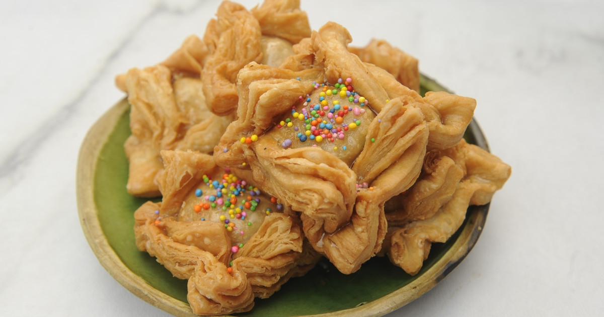 Pastelitos hojaldrados