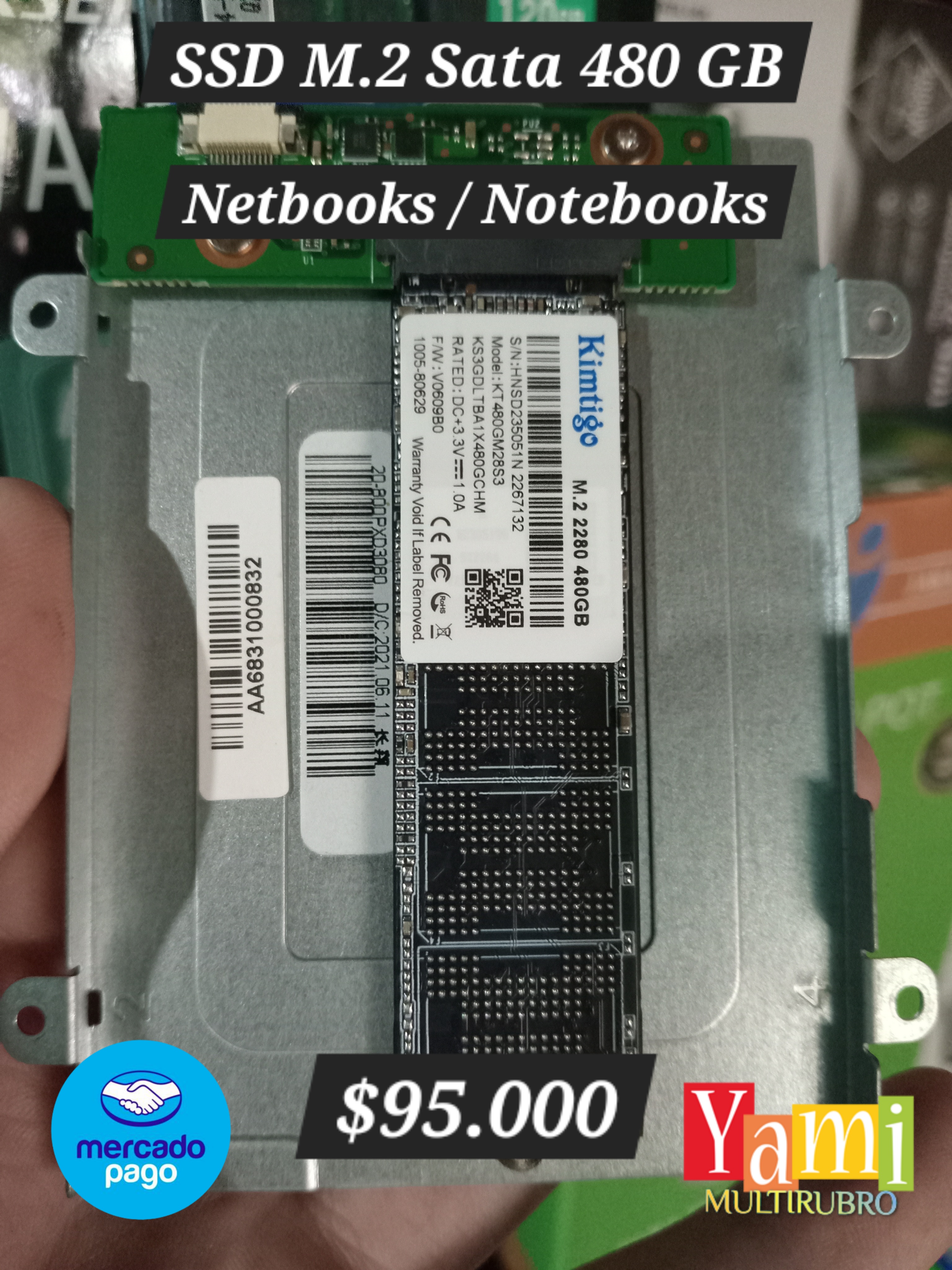 DISCO SSD M.2 480GB