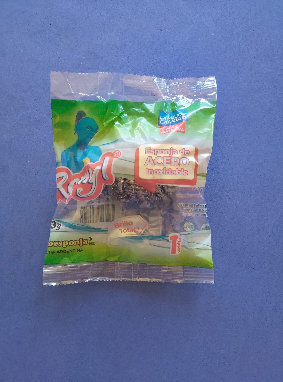 ESPONJA ACERO Grande 50g