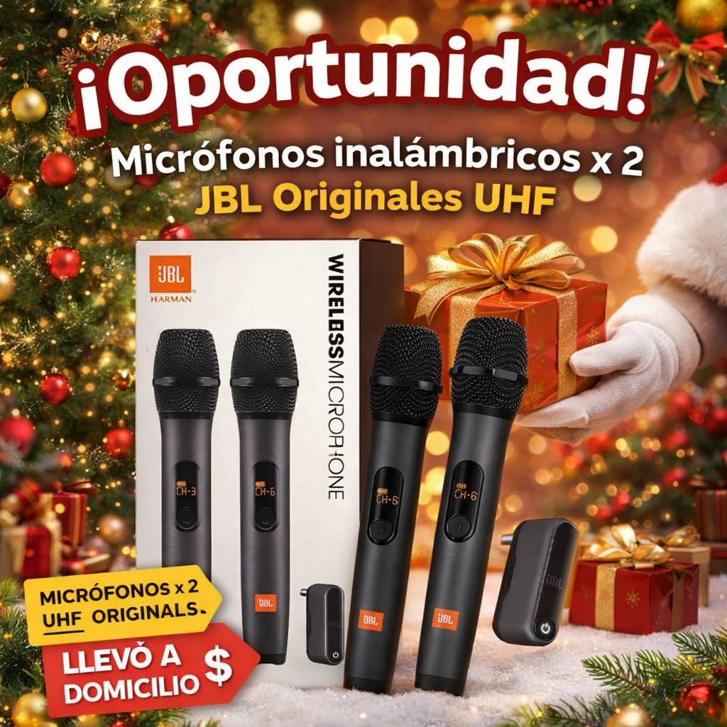 Micrófonos inalámbricos JBL